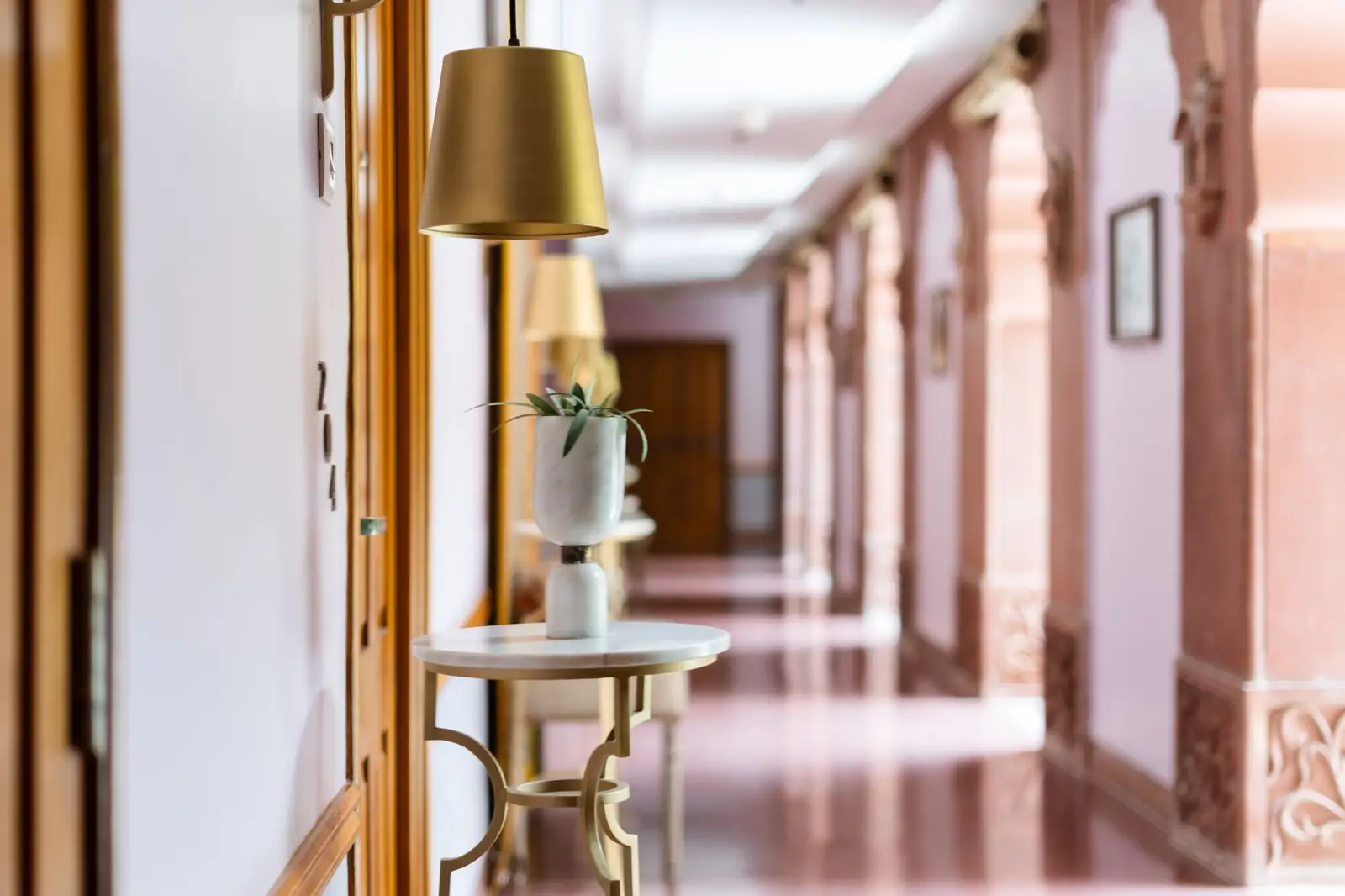 Ravessianluxecourt interior corridor
